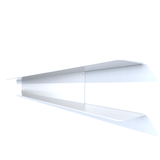 etagere murale metal CD de 160 cm