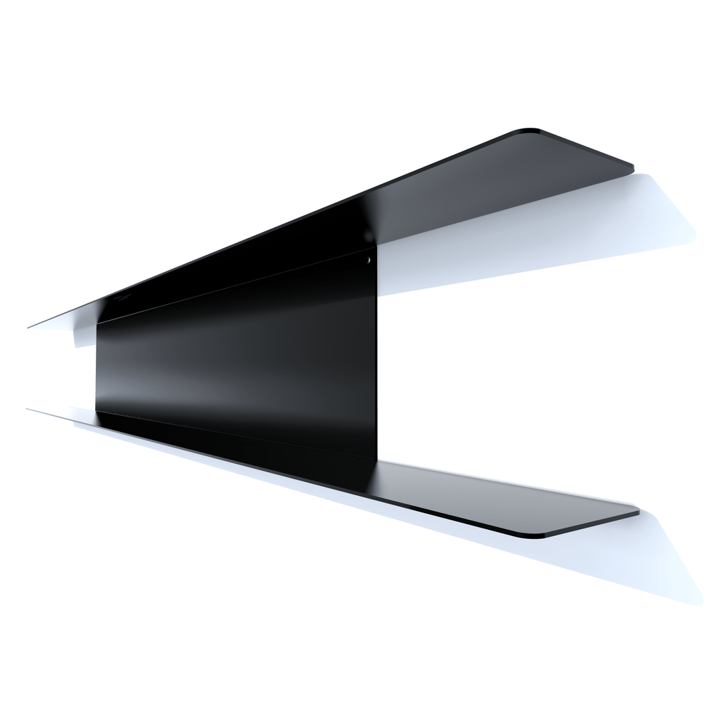 etagere murale metal DVD de 180 cm