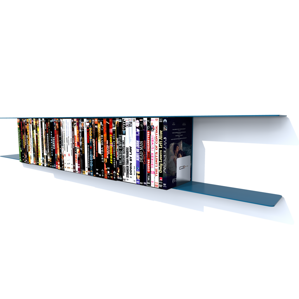 etagere contemporaine pour cd dvd et blu-ray