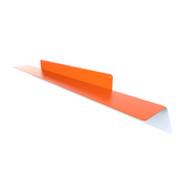 etagere petits livres orange