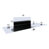 etagere inox dimension