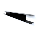 Étagère Custom U20 de 2,20 m - Noire RAL 9005