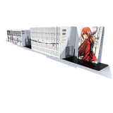 etagere petits livres noire
