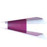 etagere murale metal CD de 100 cm