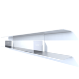 etagere cd blanche