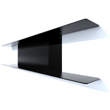 etagere murale metal DVD de 130 cm