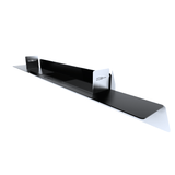 tablettes murales metal petits livres de 140 cm