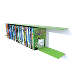 etagere haut de gamme dvd verte