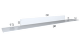 etagere 90 cm blanche