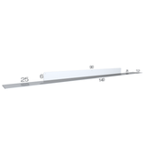 etagere petits livres dimension 1,40 m