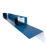 tablette murale metal grands livres de 160 cm