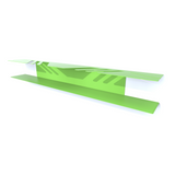 etagere contemporaine vinyle verte