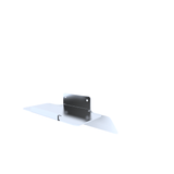 vide-poches en metal acier inoxydable