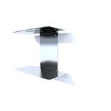 tablette murale inox sdb