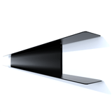 etagere murale metal blu-ray de 230 cm