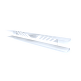etagere moderne vinyle blanche
