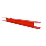 etagere vinyle rouge