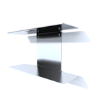 tablette murale inox sdb