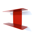 vide-poches metal double rouge