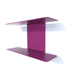 vide-poches métal double violet