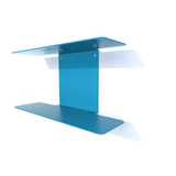 vide-poches metal double turquoise