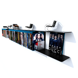 Étagère Blu-Ray de 1,80 m - Noire : RAL 9005