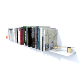 etagere 2,70 grands livres blanche