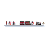 etagere murale petits livres