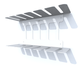 etagere murale cuisine blanche