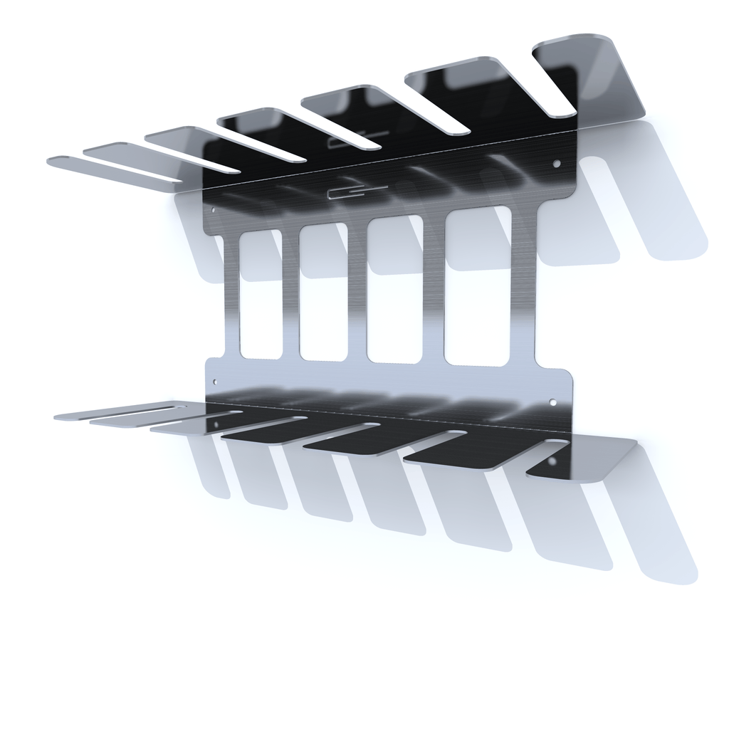 etagere inox pour verre