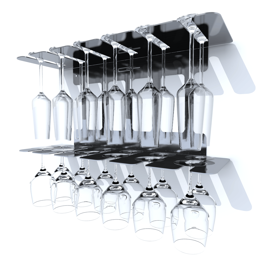 etagere pour verres à vin ou champagne